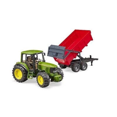 BRUDER John Deere 6920 con rimorchio ribaltabile 02057