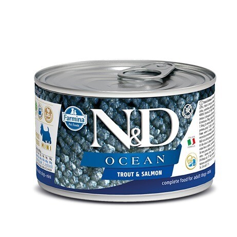 Farmina N&amp;D Dog Ocean Trout And Salmon 140 Gr