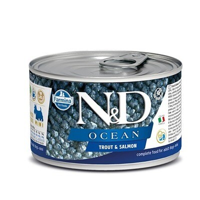 Farmina N&amp;D Dog Ocean Trout And Salmon 140 Gr