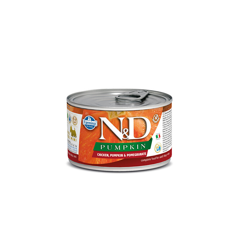 Farmina N&amp;D Dog Chicken, Pumpkin And Pomegranate Mini 140 Gr