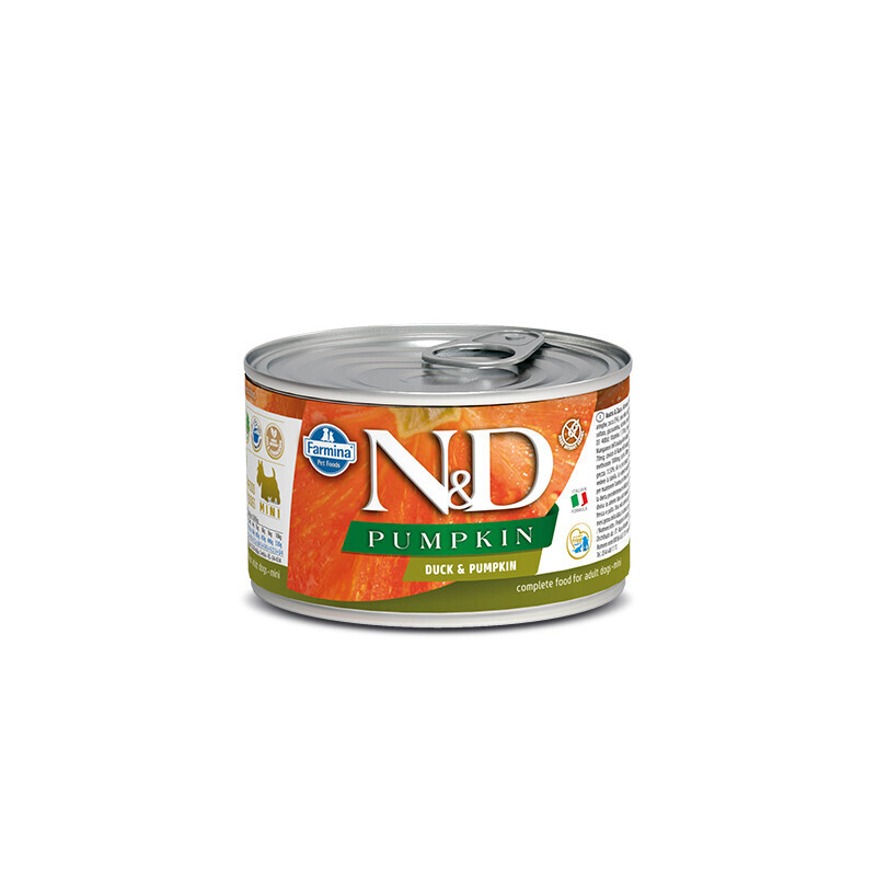 Farmina N&amp;D Dog Duck And Pumpkin Mini 140 Gr