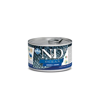 Farmina N&amp;D Dog Ocean Herring And Shrimp 140 Gr