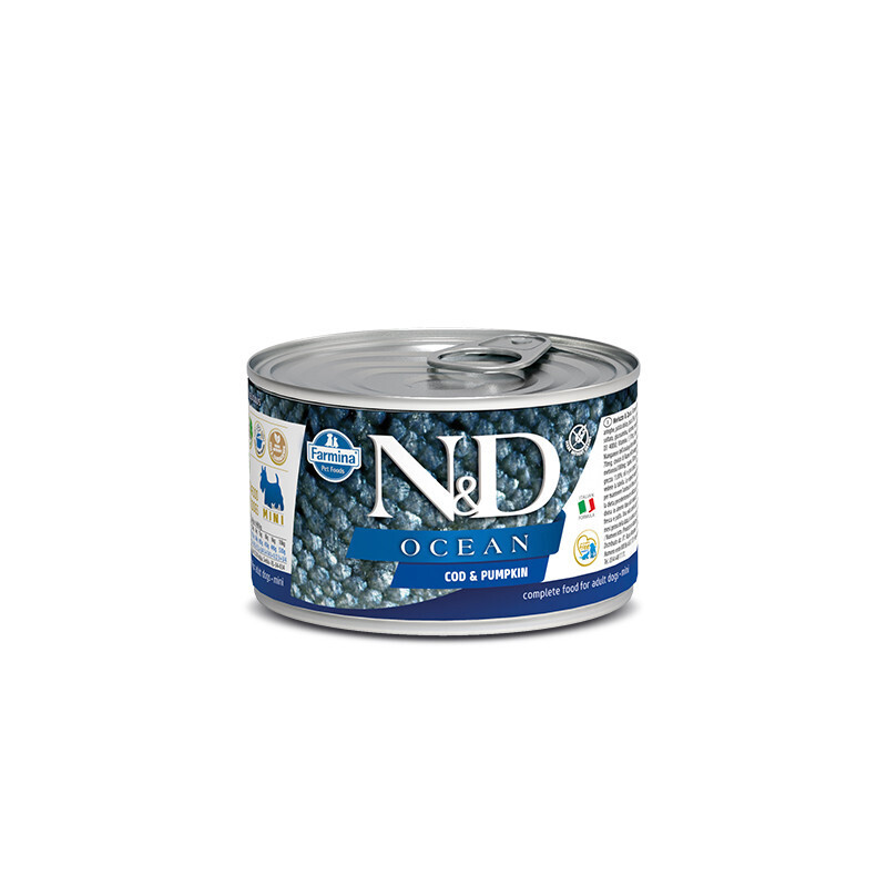 Farmina N&amp;D Dog Ocean Cod And Pumpkin 140 Gr