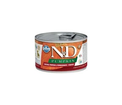 Farmina N&amp;D Dog Chicken, Pumpkin And Pomegranate Starter Puppy Mini 140gr