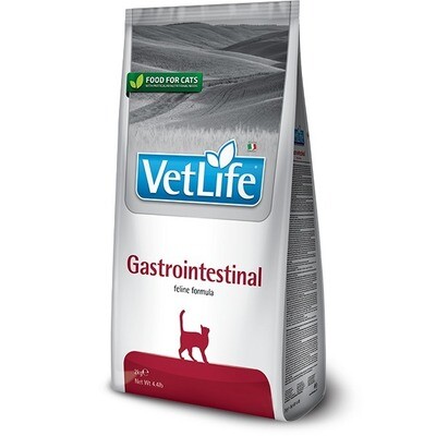 Farmina Vet Life Natural Diet Cat Gastro Intestinal Kg.2