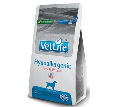 Farmina Vet Life Natural Diet Dog Hypoallergenic Pork &amp; Potato 2 Kg