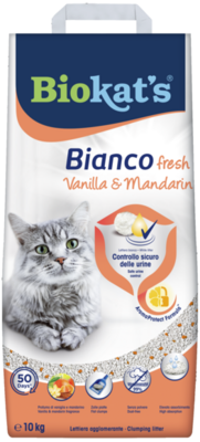 Gimborn Litter - biokat&#39;s BIANCO FRESH VANIGLIA&amp;MANDARIN 10KG