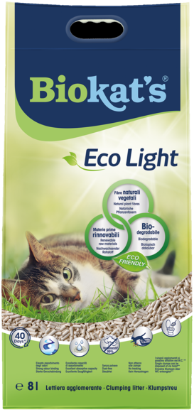 Lettiera Ecologica Gimborn - Biokat’s Eco Light 8 L