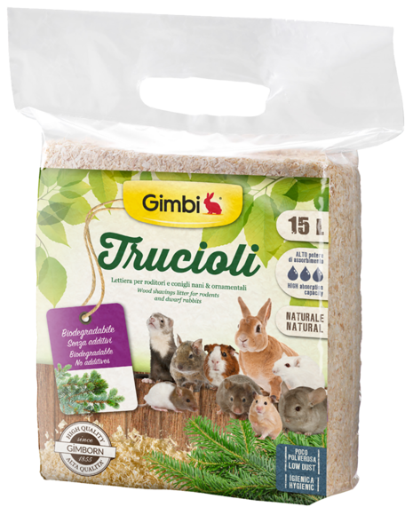 Gimborn - Litter GIMBI Shavings 15L