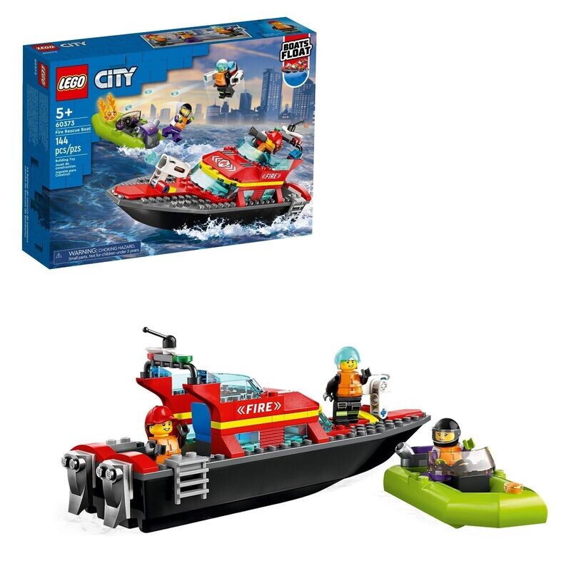 Lego city 60373 rescue boat