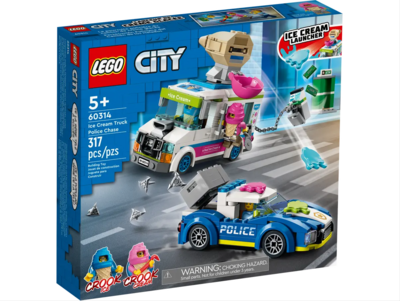 LEGO 60314 CITY IL FURGONE DEI GELATI E L’INSEGUIMENTO DELLA POLIZIA