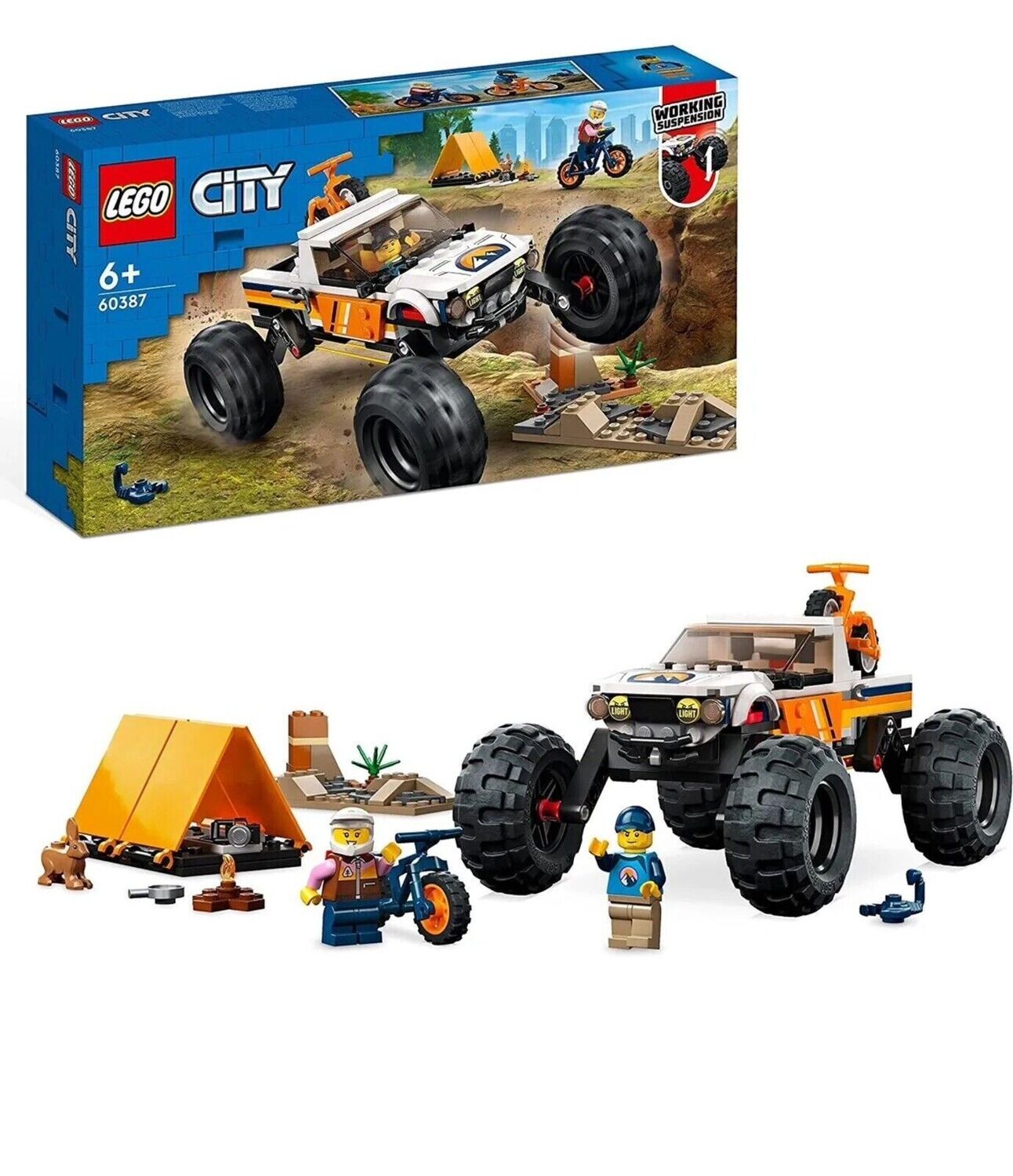 LEGO City 60387 Adventures on the 4x4 Monster Truck