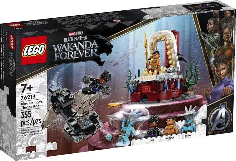 Lego 76213 Super Heroes The Throne Room of King Namor