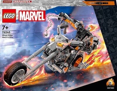 LEGO 76245 Marvel Mech and Ghost Rider Motorcycle