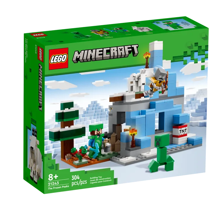 LEGO 21243 MINECRAFT THE ICY PEAKS