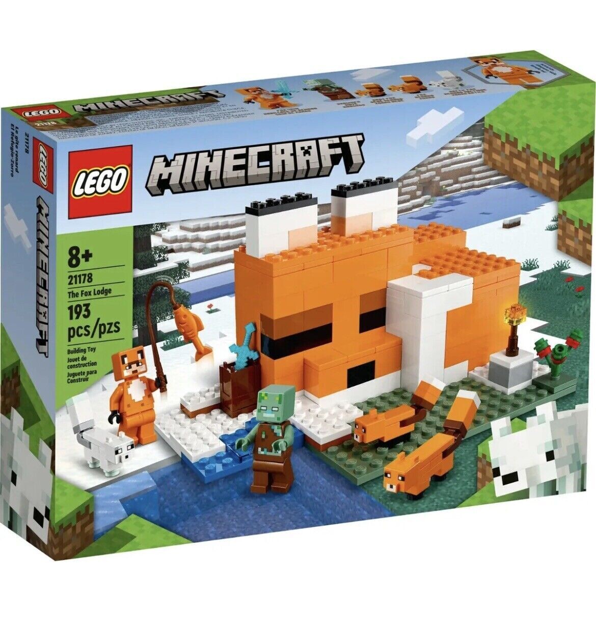 LEGO MINECRAFT The Fox Hut 21178