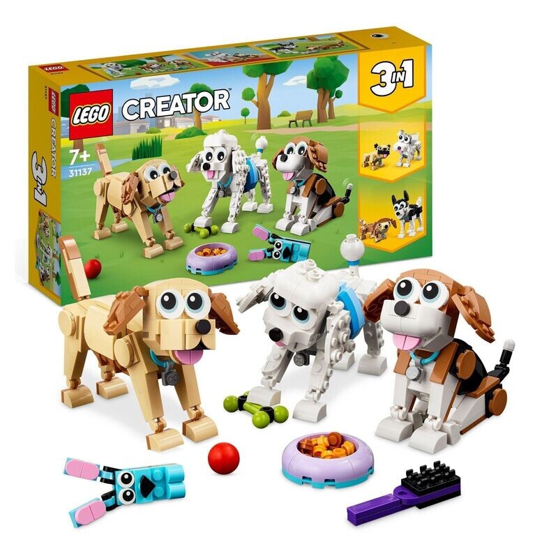 Lego Creator 31137 adorable little dogs 3 in 1