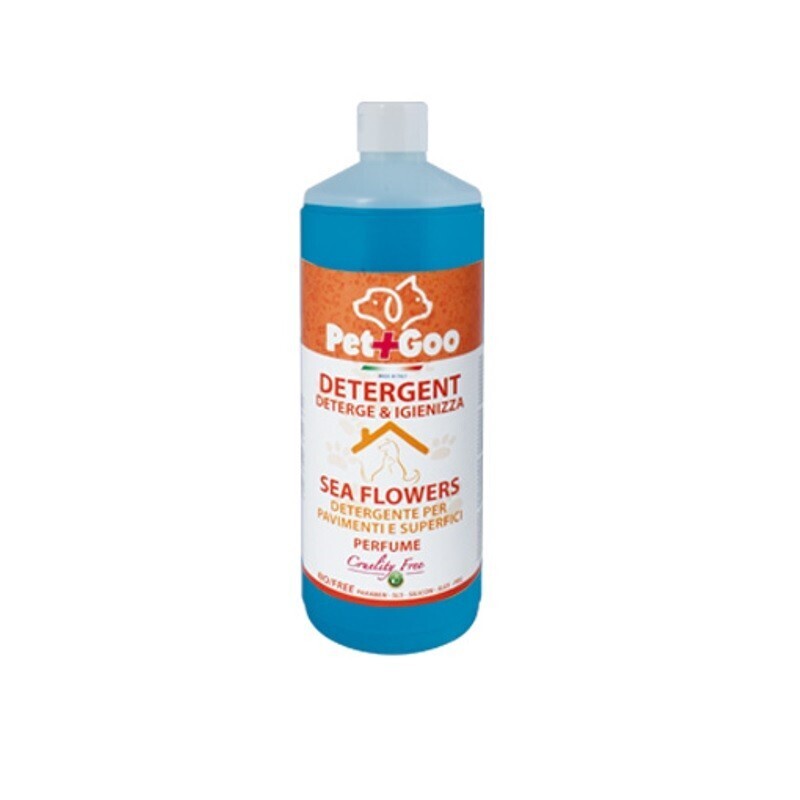 DETERGENTE CONCENTRATO Pet+Goo 1L Sea Flowers