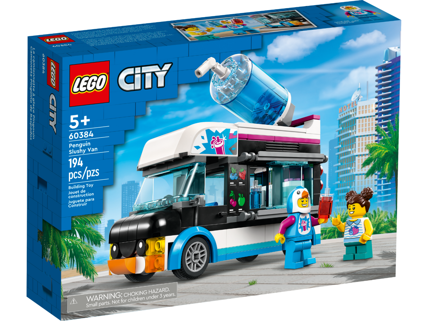 LEGO City 60384 - The Penguin&#39;s Slush Truck