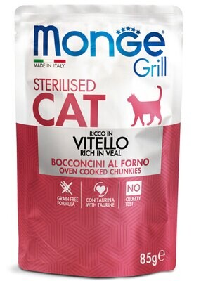 Monge Grill Chunks in Jelly - Rich in Veal - Sterilised 85gr