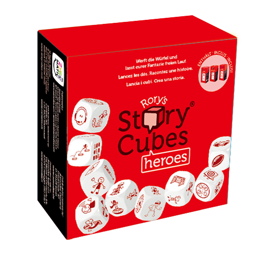 Rory&#39;s Story Cubes Heroes - Asmodee Board Game