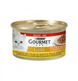 Lattina Gatto Gourmet GOLD Delizie in Salsa Pollo 85g