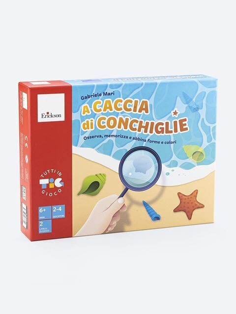 Hunting for shells Observe, memorize and match shapes and colors GABRIELE MARI