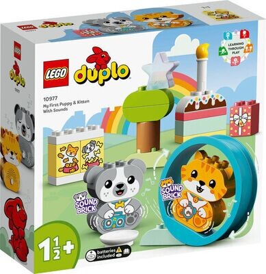 Lego 10977 My First Little Dog and Kitten with Sounds
