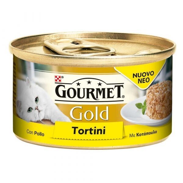 Can Cat Gourmet GOLD TORTINI WITH CHICKEN 85g