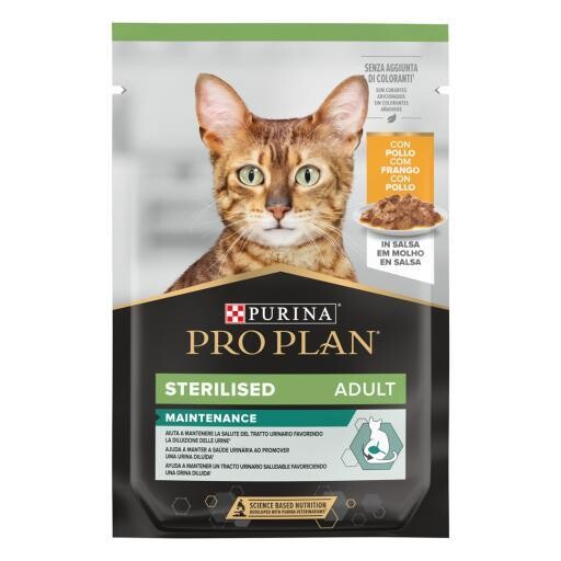 Pro Plan Cat STERILISED TENDERS IN SAUCE WITH CHICKEN 85g Purina
