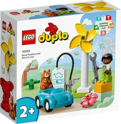 Lego duplo 10985 Turbina eolica e auto elettrica