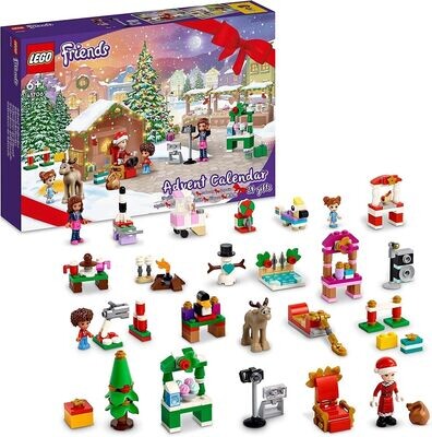LEGO ADVENT CALENDAR 41706 FRIENDS 312 PIECES (AGE 6+) 24 GIFTS