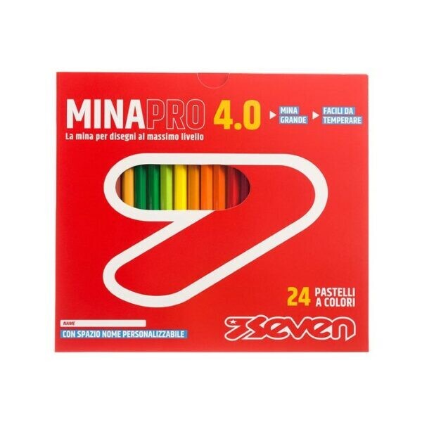 Seven Mina Pro 4.0 Crayons - 24 Colors