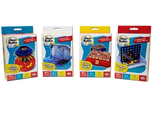 Svagomania - Travel Time, 4 assorted travel games