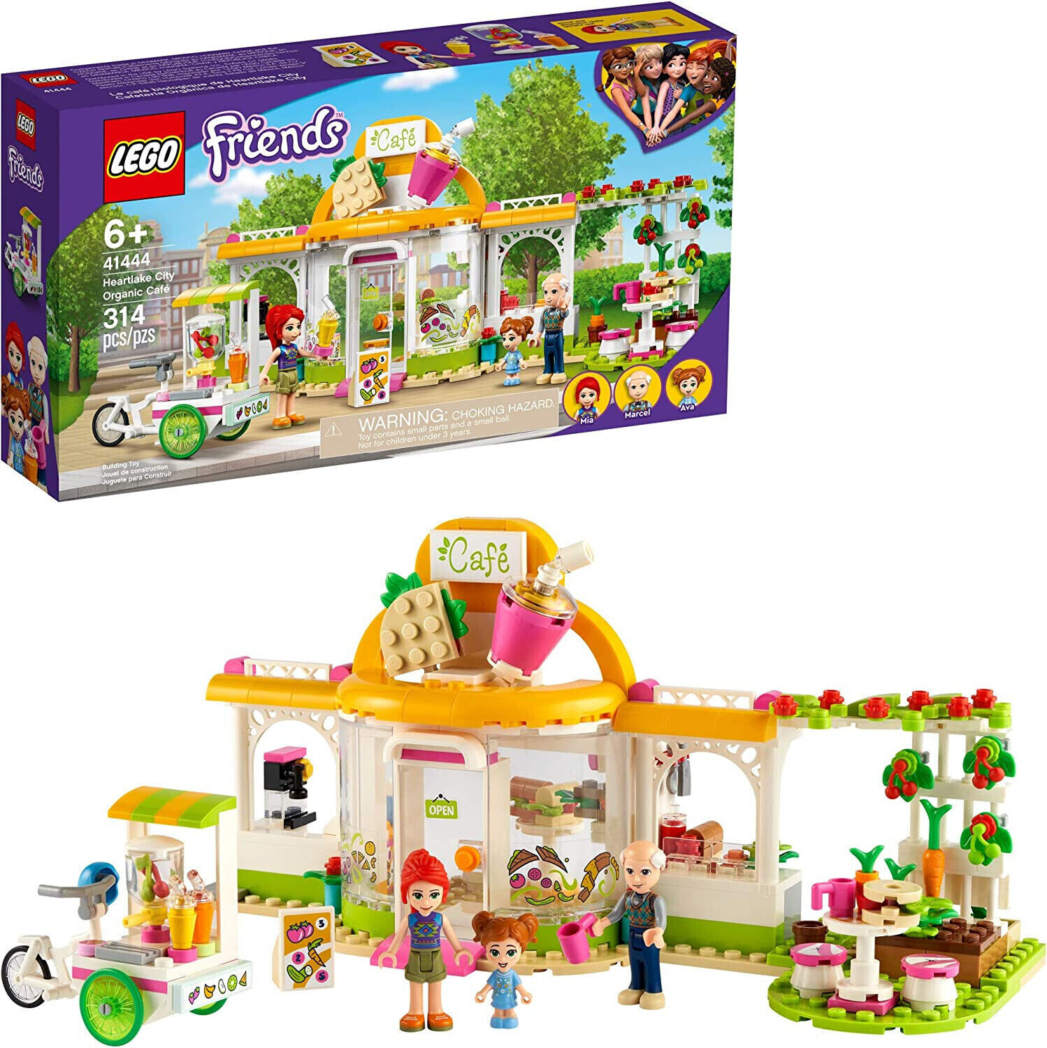 Lego Friends The Heartlake Organic Cafe 41444