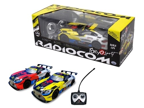 Radiocom - Tokyo Sport and Police Car Scale 1:24,