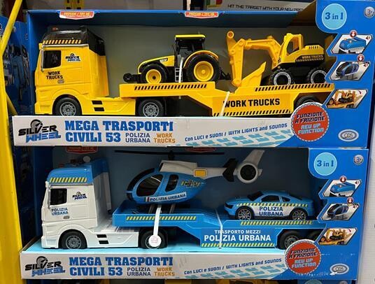 Silver Wheel - Mega Civil Transports 53 cm