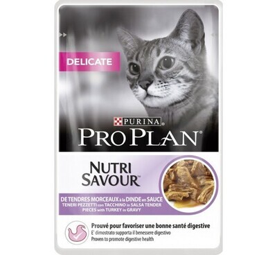Pro Plan Cat DELICATE TENDER PIECES IN SAUCE WITH CHICKEN 85g Purina