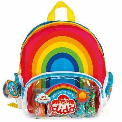 Fila Dido Rainbow Backpack Backpack with 700g of Dido and accessories