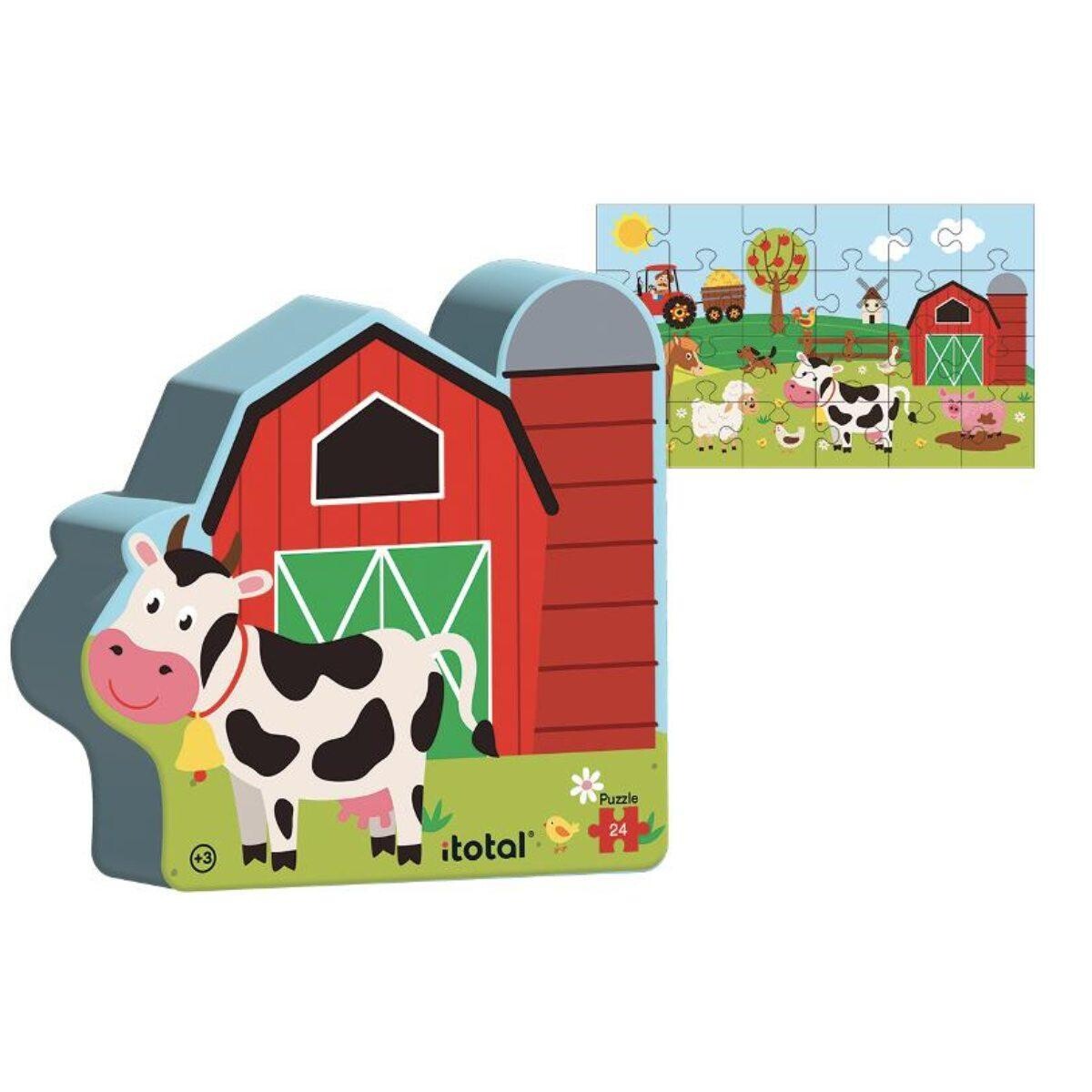 Puzzle 24 pcs age 3+ FARM
