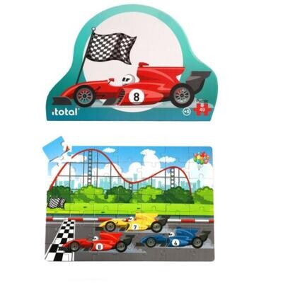 Puzzle 49 pieces Racing Car