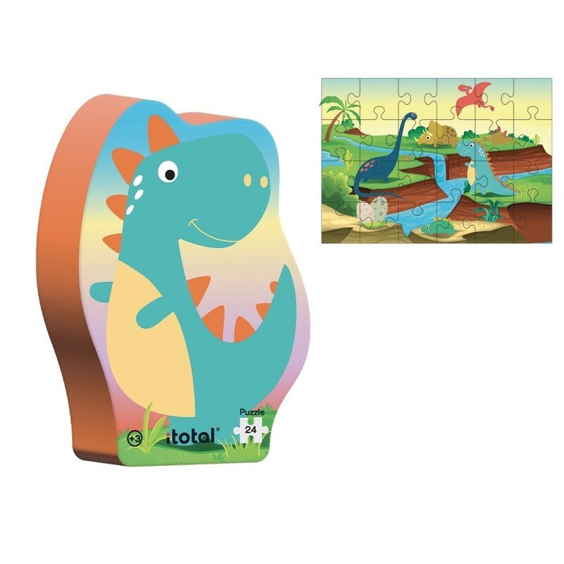 Puzzle 24 pcs age 3+ DINO