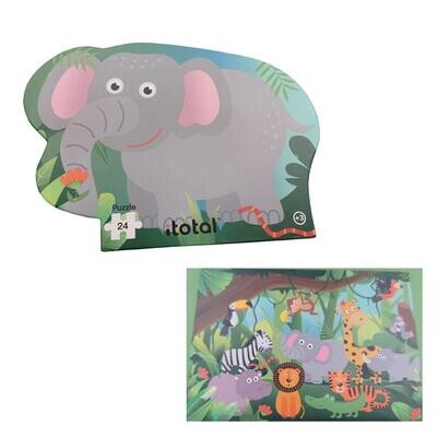 Puzzle 24 pcs age 3+ ANIMALS