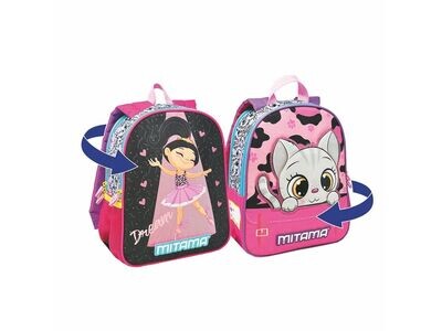 Mitama spinny girl kindergarten backpack - Cat