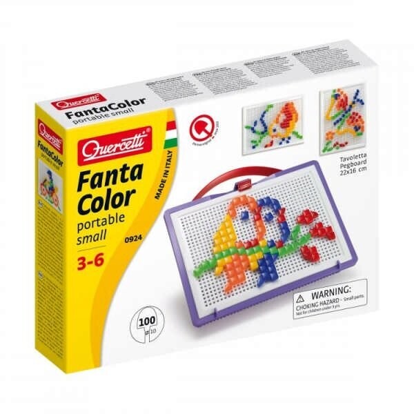 Quercetti Fantacolor Square and Triangular Nailers 0924