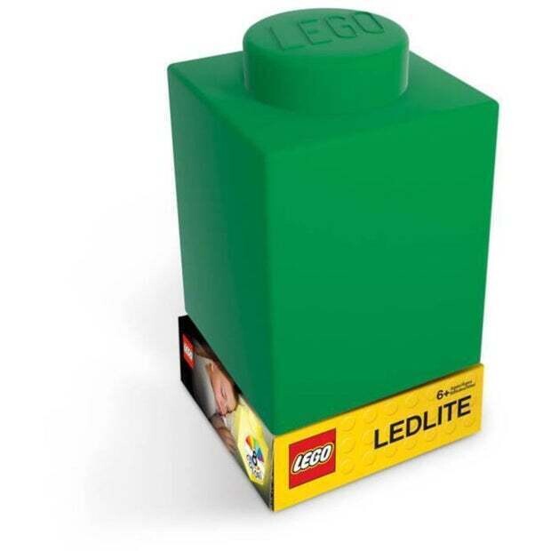 Lego - Silicone LED Night Light - GREEN