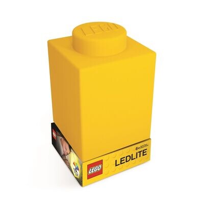 Lego - Luce notturna a LED in silicone - Giallo