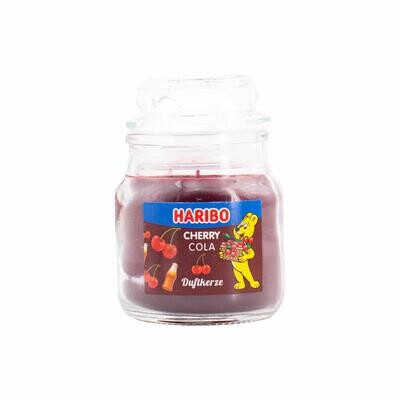 Haribo Cherry Cola Mini scented candle, glass candle