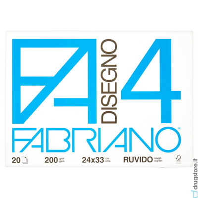 FABRIANO F4 ROUGH A4 SKETCHBOOK