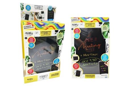 MADAY 46801 Manager LCD whiteboard with 12 &#39;&#39; multicolor screen.